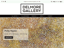 Tablet Screenshot of delmoregallery.com.au